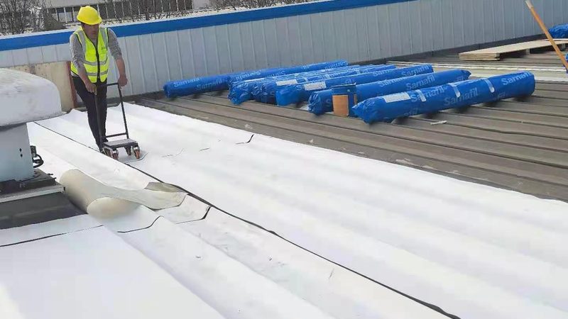 种植屋面防水卷材施工方法及步骤